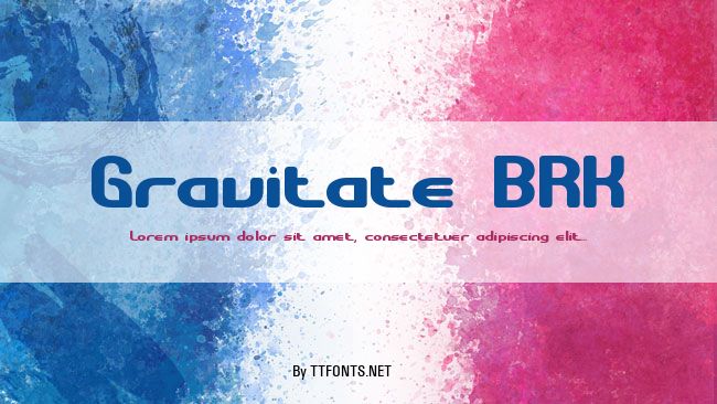 Gravitate BRK example